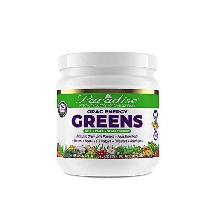 [PRE-ORDER] Paradise ORAC Energy Greens Powder Extract, Super ...