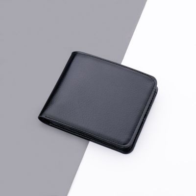 Men Wallet Black/coffee Credit Card Holder Case PU Leather Short Purse 2023 Money Bag Card Wallet