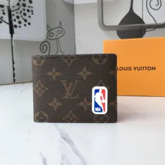 Replica Louis Vuitton Multiple Wallet Monogram Shadow Leather M80422 Fake  At Cheap Price