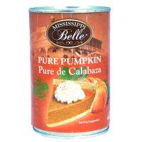 สินค้าพรีเมี่ยม (1 Pack) ? Mississippi Belle Pure Pumpkin Pie Filling 15oz/425g?