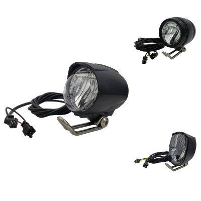 6V-80V 24V 36V 48V 60V Universal Compatible Bike Electric Bicycle E-Bike Headlight Front Light Head Light Lamp