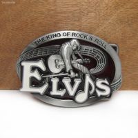 ✜ BuckleClub retro the king of rock roll music jeans gift belt buckle FP-02065 with 4cm width loop drop shipping