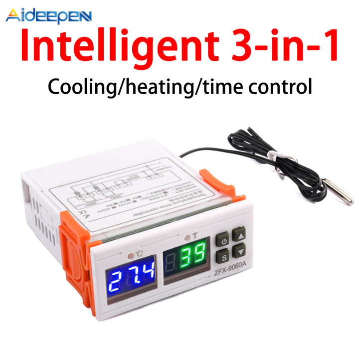 Portable Single Stage Greenhouse Thermostat, Waterproof