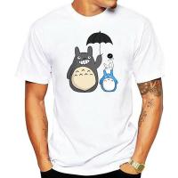 Newest Totoro Family Tshirts Men Neighbor Totoro Print T Shirts Cotton Adult Tees Comics Tshirt Japan