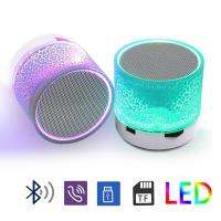 Portable Mini for Bluetooth compatible SpeakersWireless LED PC Speaker TF USB FM glosnik enceinte altavoz for iPhone x 7Samsung