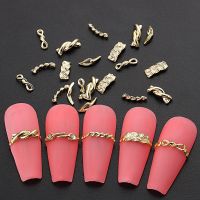 【hot】☌  Metal Charms Gold Buckle Punk Volume Decoration Kawaii Accessories Rhinestones Jewelry GL512