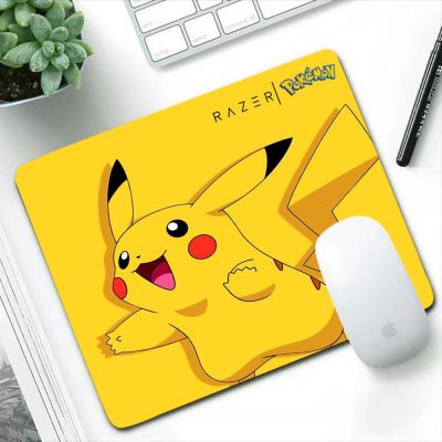 ❄ Basilis Snake Razer Pokemon Pikachu Kawaii Mouse Pad Gaming Accessories Keyboard Gamer Computer Desk Mat Anime Office Mousepad