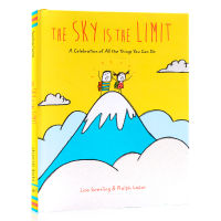 The sky is the limit inspirational cartoon picture book hardcover positive energy gift book graduation gift for children parent-child early education happiness is the author of happiness