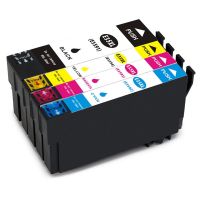 E3591-4 4pk ที่เข้ากันได้กับตลับหมึกสำหรับ Epson 35xl Wf-4720 Wf-4740 Wf-4730 Wf-4725