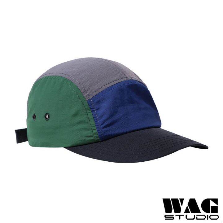 wag-summer-quick-dry-5-panel-cap-snapback-plain-baseball-topi-lelaki-wanita