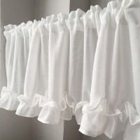 【YD】 Half Curtain Fashion Yarn Short for Bar Cabinet Door Childrens Room