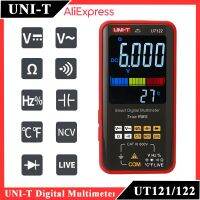 UNI-T UT121 UT122 Smart Professional Digital Multimeter Dual Display Mode NCV LIVE Tester True RMS Intelligent Multimeter