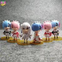 Q version 6 Rem Rams life in another world from scratch hand-made maid outfit model childrens toy decoration