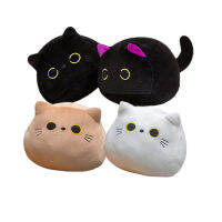 ของเล่นกำมะหยี่วงกลมนุ่มแมวน่ากอดตุ๊กตาลูกบอลสัตว์น่ารัก Dihiasi Bantal Kucing untuk Kanak-Kanak Hari Jadi untuk I Mengiringi