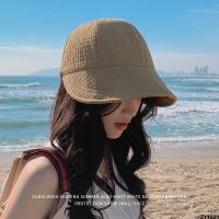 Hat Womens Small Anti-Summer Sunscreen Thinking หมวกกันแดดแบบเดียวกันหมวกกันแดดปิดหน้า Zhao Lu