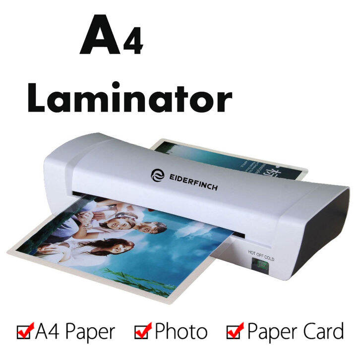 Sl200 A4 Hot And Cold Laminating Machine Document Photo Paper Cards