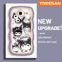 YIWESAN เคสปลอกสำหรับ Samsung J4บวก2018 J4ลายการ์ตูนน่ารักคุโรมิแฟชั่นขอบดีไซน์ใหม่เคสโทรศัพท์โปร่งใสซิลิโคนนิ่มเคสกันกระแทกป้องกันเลนส์กล้องเคสใส