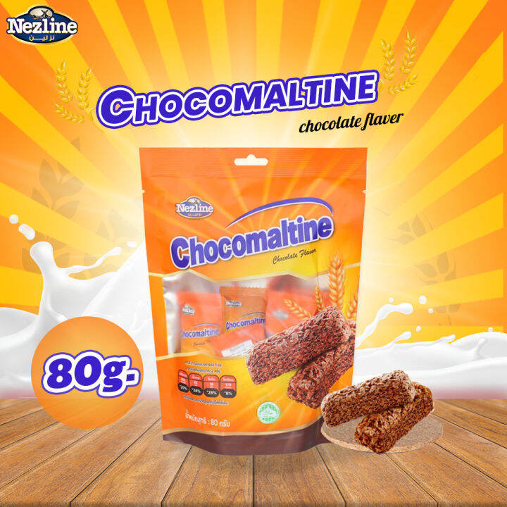 nezline-oat-choco-เนสไลน์-ขนมข้าวโอ๊ตอัดแท่ง-มี-7-รสชาติ-ปริมาณ-80-กรัม-ขนมข้าวโอ๊ต-ข้าวโอ๊ต-ข้าวโอ๊ตอัดแท่ง-โอ๊ต-ขนม