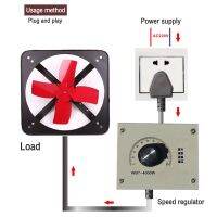 คุณภาพสูงลูกบิดมอเตอร์เครื่องควบคุมความเร็ว220V 18A SCR ตัวควบคุมแรงดันไฟฟ้า4KW สวิตช์เครื่องควบคุมความเร็วเครื่องใช้ในบ้านขนาดเล็กเทอร์โมสตัทพร้อมซ็อกเก็ต Kz Kzq392 T119