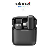 Ulanzi j11 Wireless Lavalier Microphone System ไมโครโฟนไร้สาย หนีบปกเสื้อ