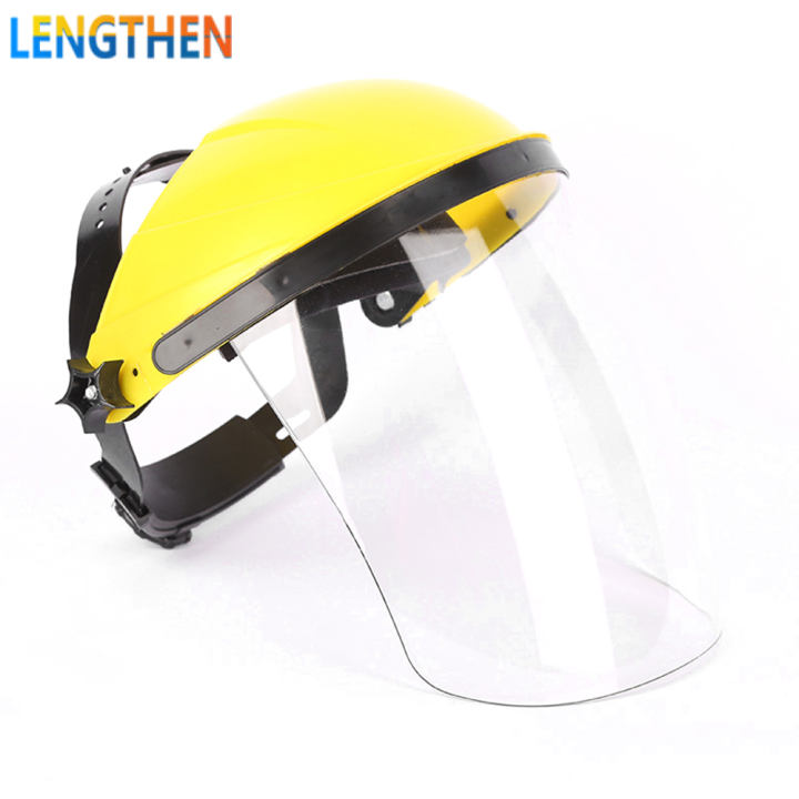 safety visor for grinding