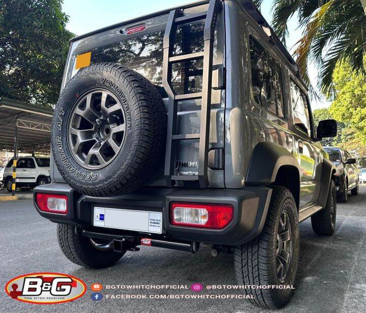 B&G Tow Hitch Receiver Suzuki Jimny 2018 2023 JB74 3 Door with free