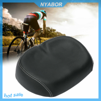 NYABOR Big Ass จักรยานอานกว้างจักรยานขนาดใหญ่ noseless Soft PVC PU SEAT