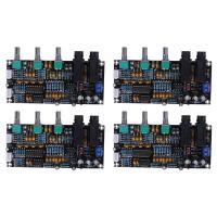 4X PT2399 Digital Microphone Amplifier Board Reverberation Karaoke Reverb Amplifier NE5532 Pre-Amplifier Tone Board