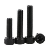 Left head allen knurled M6 bolt internal hexagon socket male screw thread pitch machines fasteners 12.9 grade carbon steel