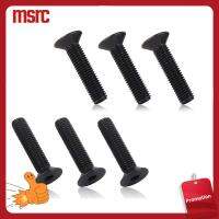 MSRC 10Pcs/pack M5 20mm M6 20mm สกรูยึดแน่น 1/2 unf 3/8 unf เจาะ หัวเจาะรู สกรูซ็อกเก็ตหกเหลี่ยม สีดำสีดำ เหล็กเหล็กไร้สนิม ด้ายสำหรับมือซ้าย ฮาร์ดแวร์สำหรับคลังสินค้า