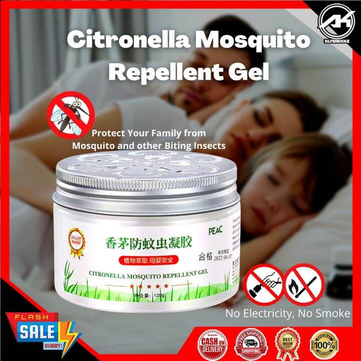 ORIGINAL ORIGINAL 100% Citronella plant mosquitoes gel formula for ...