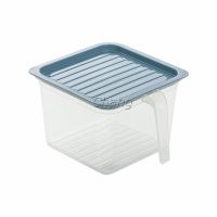 Chang กล่องเก็บอาหารตู้เย็น ""มีที่จับ"" มีฝาปิด Eggsbox Portable refrigerator food storage box