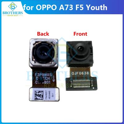 vfbgdhngh For OPPO A73 F5 Youth Back Camera Rear Big Camera F3p8Mas Q TECH C17380 Rear Camera Module Flex Cable Phone Part 1pcs Tested Top