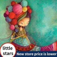 {KUT Department Store} สี Little Star โดยตัวเลข40x4เครื่องตกแต่งฝาผนังภาพวาดตัวเลข0ซม. สำหรับเด็ก