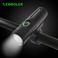 NEWBOLER 2400 Lumen Flashlight For Bicycle USB LED Bike Lights Aluminum Torch MTB Front Lamp Cycling Headlight Bike Accessories