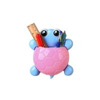 Cute Animal Toothbrush Holder Turtle Powerful Suction Cup Wall Mounted Dental Manuscript Holder Household Bathroom Storage Teeth