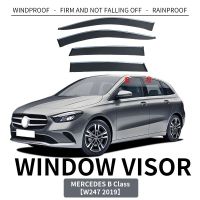 สำหรับ Mercedes-Benz B Class Window Visor ที่กันสภาพอากาศ Se คิ้วกระจกรถที่บังแดดหน้ารถยนต์ที่กันสภาพอากาศอุปกรณ์ตกแต่งรถยนต์