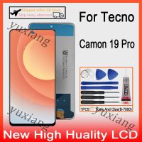 ZZOOI Original LCD For Tecno Camon 19 Pro 4G 5G CI8 CI8n CI7n LCD Display Touch Digitizer Screen With Frame Replacement