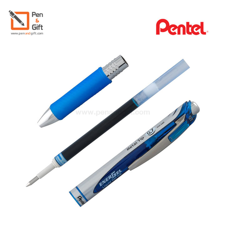 pentel-energel-bl77-rtx-liquid-gel-pen-0-7-mm-ปากกาหมึกเจล-เพนเทล-เอ็นเนอร์เจล-อาร์ทีเอ็กซ์-ลิควิดเจล-รุ่น-bl77-ขนาด-0-7-มม-แบบกด-penandgift