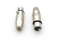 XLR CONNECTOR 3 pin XLR Audio Female Connector TO 3.5mm stereo socket CONNECTOR