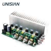 LM1875 UNISIAN 5.1เครื่องขยายเสียงช่องสัญญาณบอร์ด6*25W 6ช่องเครื่องขยายเสียงซับวูฟเฟอร์สำหรับโฮมเธียเตอร์