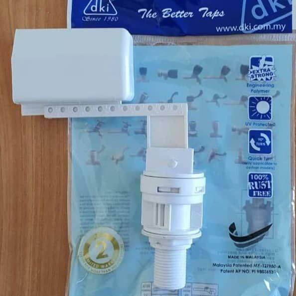 DKI Standard PVC Toilet Inlet Cistern Float Valve Stop Water Flush