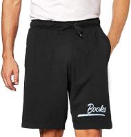 Eddany Books Baseball Retro Embroidered Short