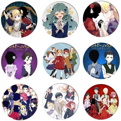 【CC】 Shipping Anime Pin SHADOWS HOUSE Figure Badge Emilico Cartoon Brooch Accessories Gifts