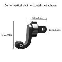 【LZ】▼○  Universal Action Camera Suporte Vertical Adaptador para DJI Action 2 Mount Adapter Acessórios