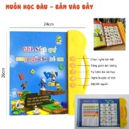 HCMSách Nói Điện Tử Song Ngữ Anh Việt Nhiều Chủ Đề Cho Bé Tập Đọc Với 24