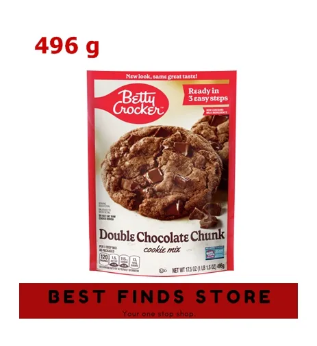 Betty Crocker Double Chocolate Chunk Cookie Mix 496g Lazada Ph 5506