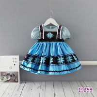 [COD] Tianjing childrens 2021 summer new girls European and short-sleeved princess dress