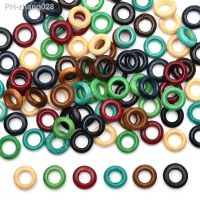 100Pcs Small Wooden Beads Wood Rings For Jewelry Making Diy Dreadlock Hair Beads Rondelles Loose Spacer Beads Wholesale 13mm