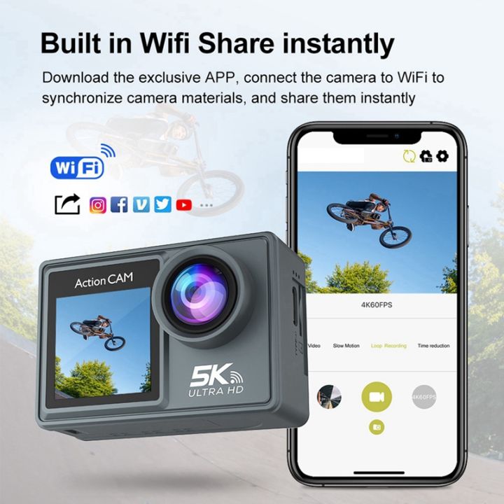 action-camera-remote-control-electronic-image-stabilization-camera-action-camera-set-5k-30fps-with-wifi-for-outdoor-diving-sports